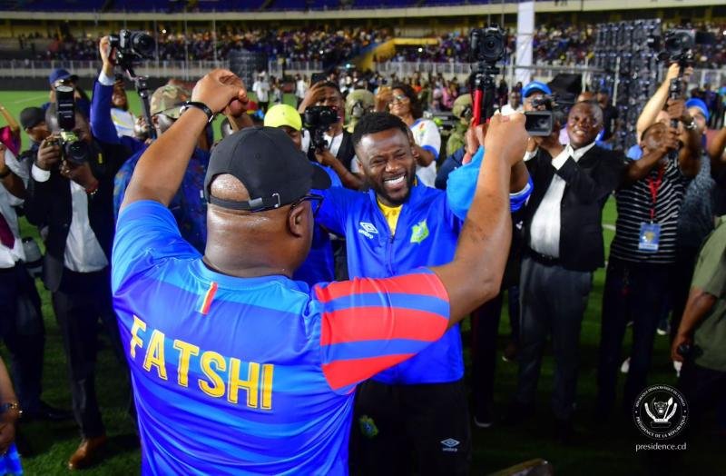 coupe du monde 2026: félix tshisekedi encourage les léopards avant le barrage contre la jamaïque