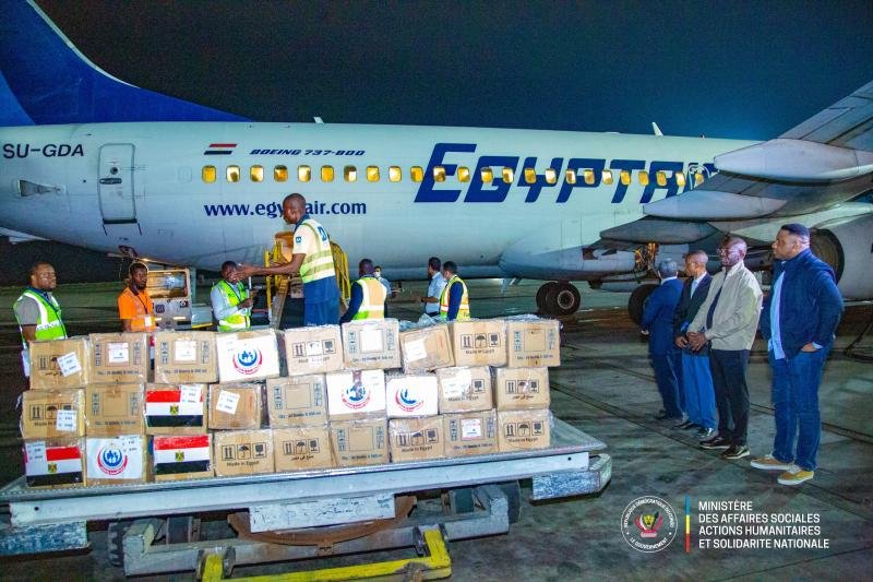 Ebola en RDC : l’Égypte fait un don de 2,5 tonnes de médicaments pour appuyer la riposte ebola en rdc : l’Égypte fait un don de 2,5 tonnes de médicaments pour appuyer la riposte