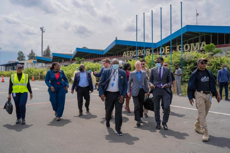 rdc : après sa nouvelle visite à goma, james swan réitère l’importance de faire progresser les efforts de paix régionaux, internationaux et nationaux, tout en veillant à leur cohérence