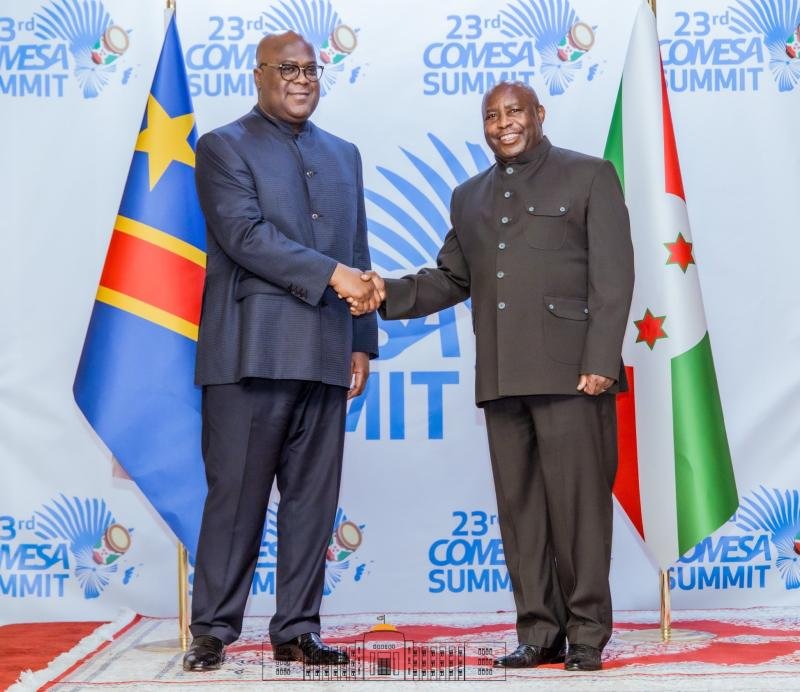 rdc: Évariste ndayishimiye, président du burundi et président en exercice de l’ua attendu à kinshasa ce lundi pour une visite d’État de 48 heures