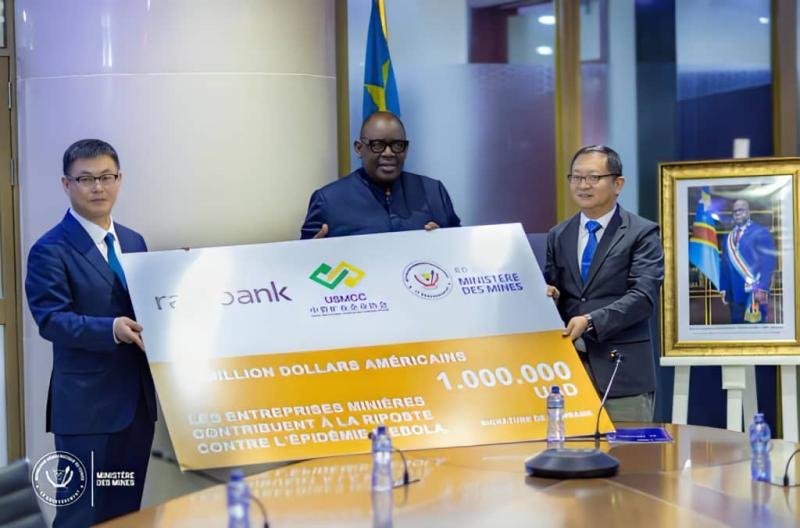 riposte contre ebola : les sociétés minières chinoises contribuent à hauteur d’un million usd